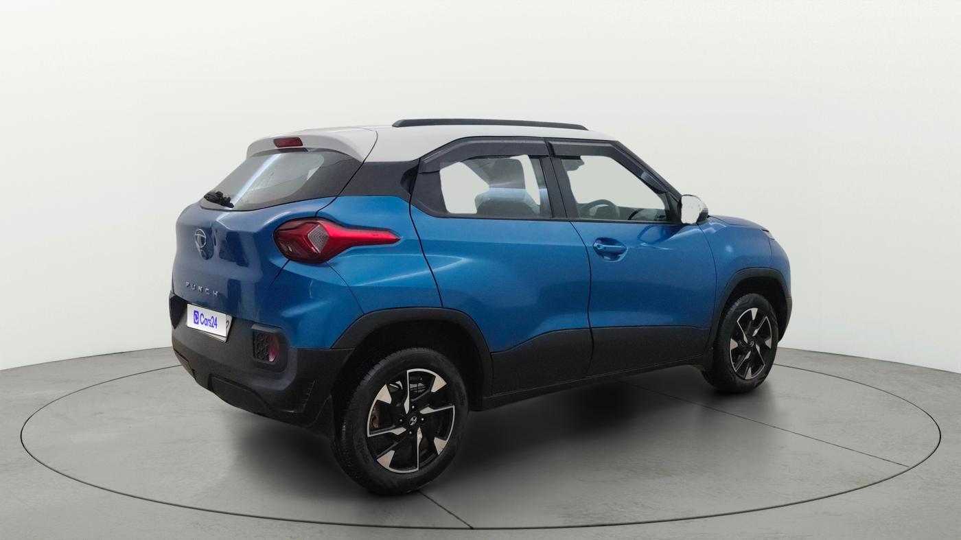 2021 Tata PUNCH CREATIVE  1.2 RTN DUAL TONE, Petrol, Manual, 30,571 km, Right Back Diagonal