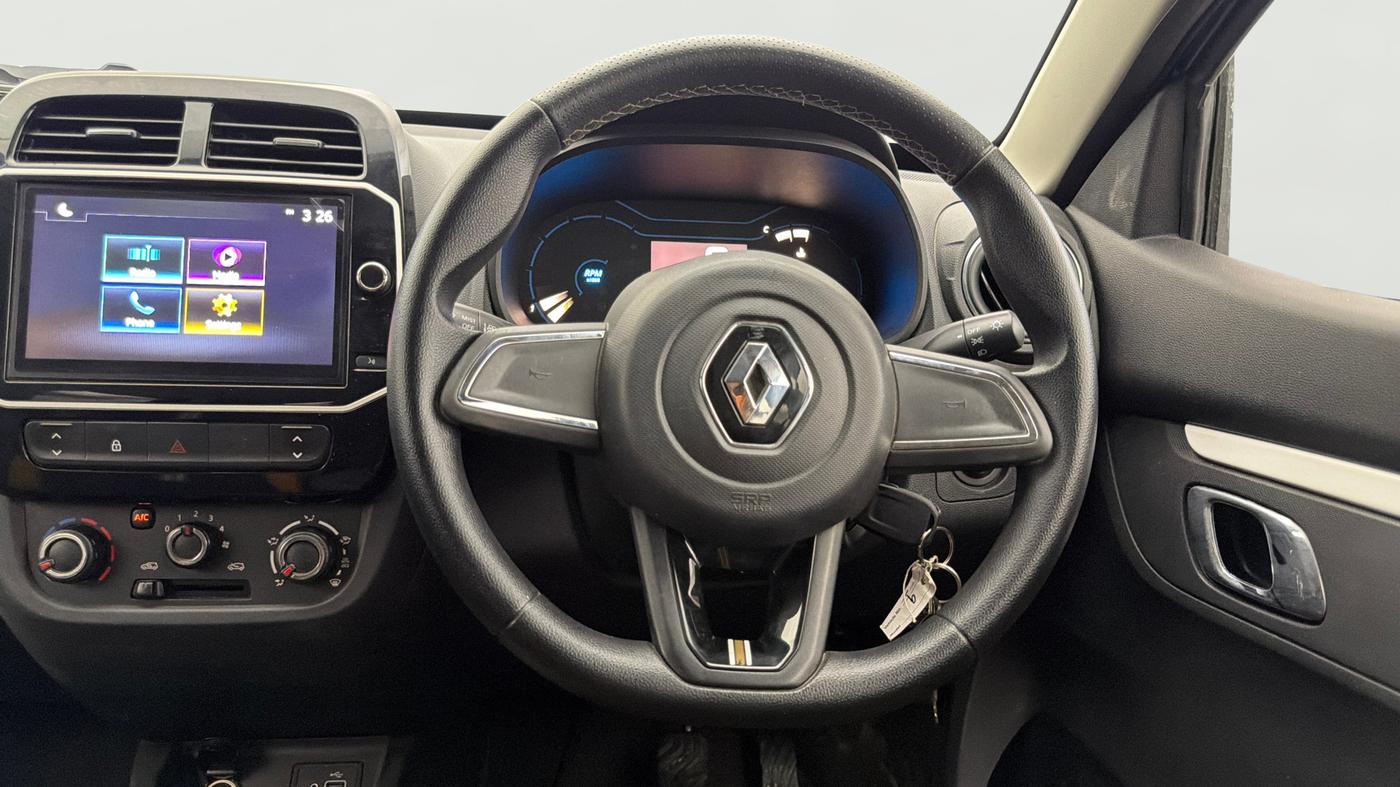 2022 Renault Kwid CLIMBER AMT 1.0, Petrol, Automatic, 13,923 km, Steering Wheel Close Up
