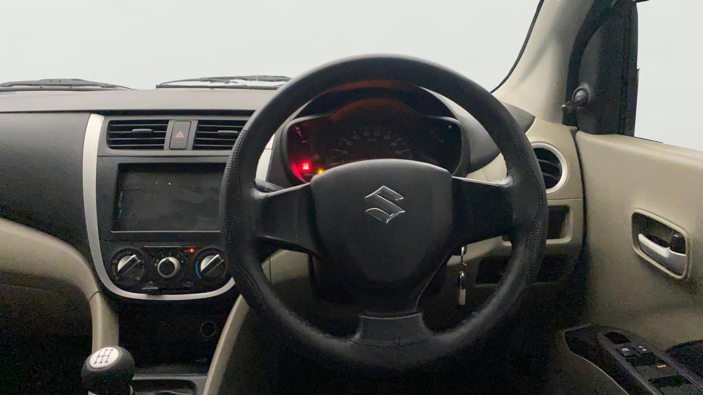 2015 Maruti Celerio VXI, Petrol, Manual, 64,924 km, Steering Wheel Close Up