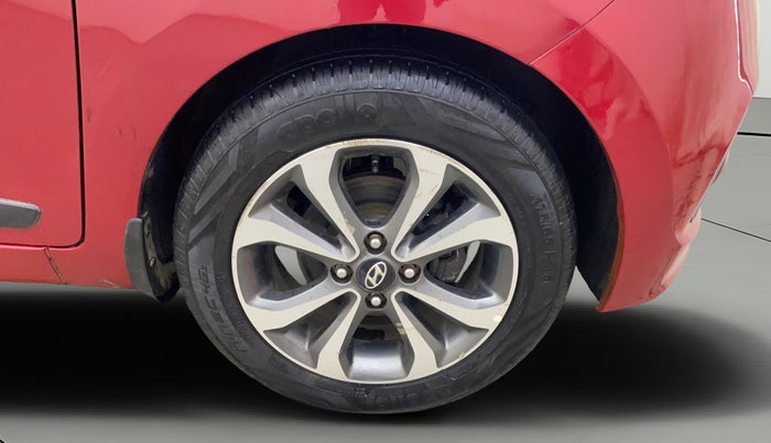 2014 Hyundai Xcent SX AT 1.2 (O), Petrol, Automatic, 1,07,526 km, Right Front Wheel