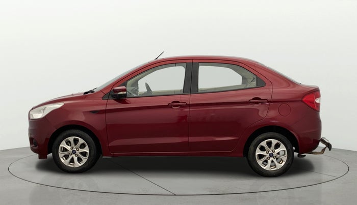 2017 Ford Figo Aspire TITANIUM 1.2 PETROL, Petrol, Manual, 38,729 km, Left Side