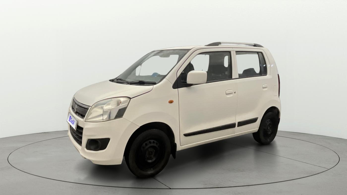 2014 Maruti Wagon R 1.0 VXI, Petrol, Manual, 92,229 km, Left Front Diagonal