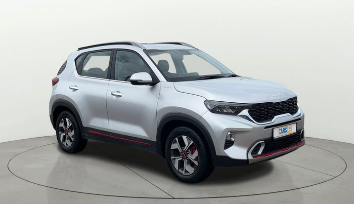 2023 KIA SONET GTX PLUS 1.0 TURBO PETROL DCT, Petrol, Automatic, 10,399 km, Right Front Diagonal