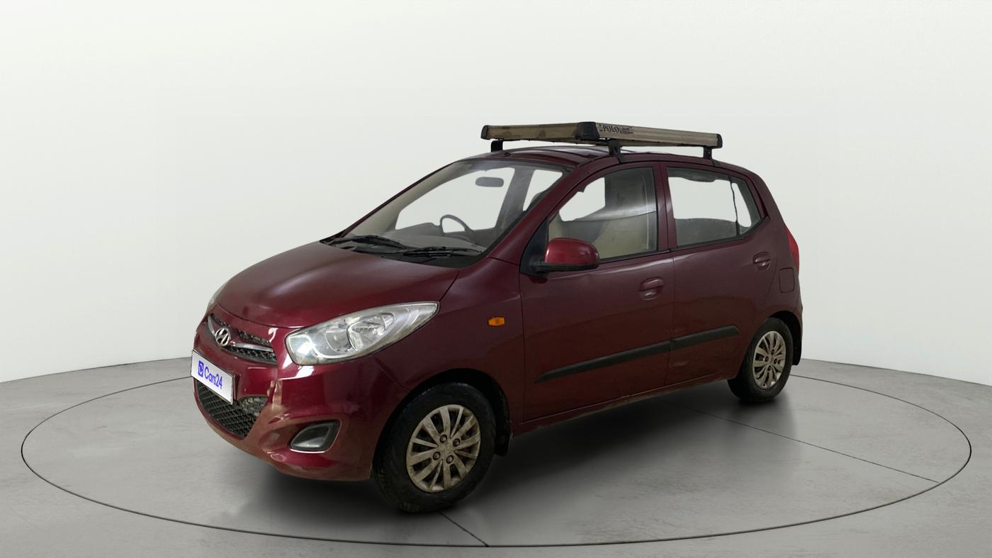 2014 Hyundai i10 SPORTZ 1.1, CNG, Manual, 45,231 km, Left Front Diagonal