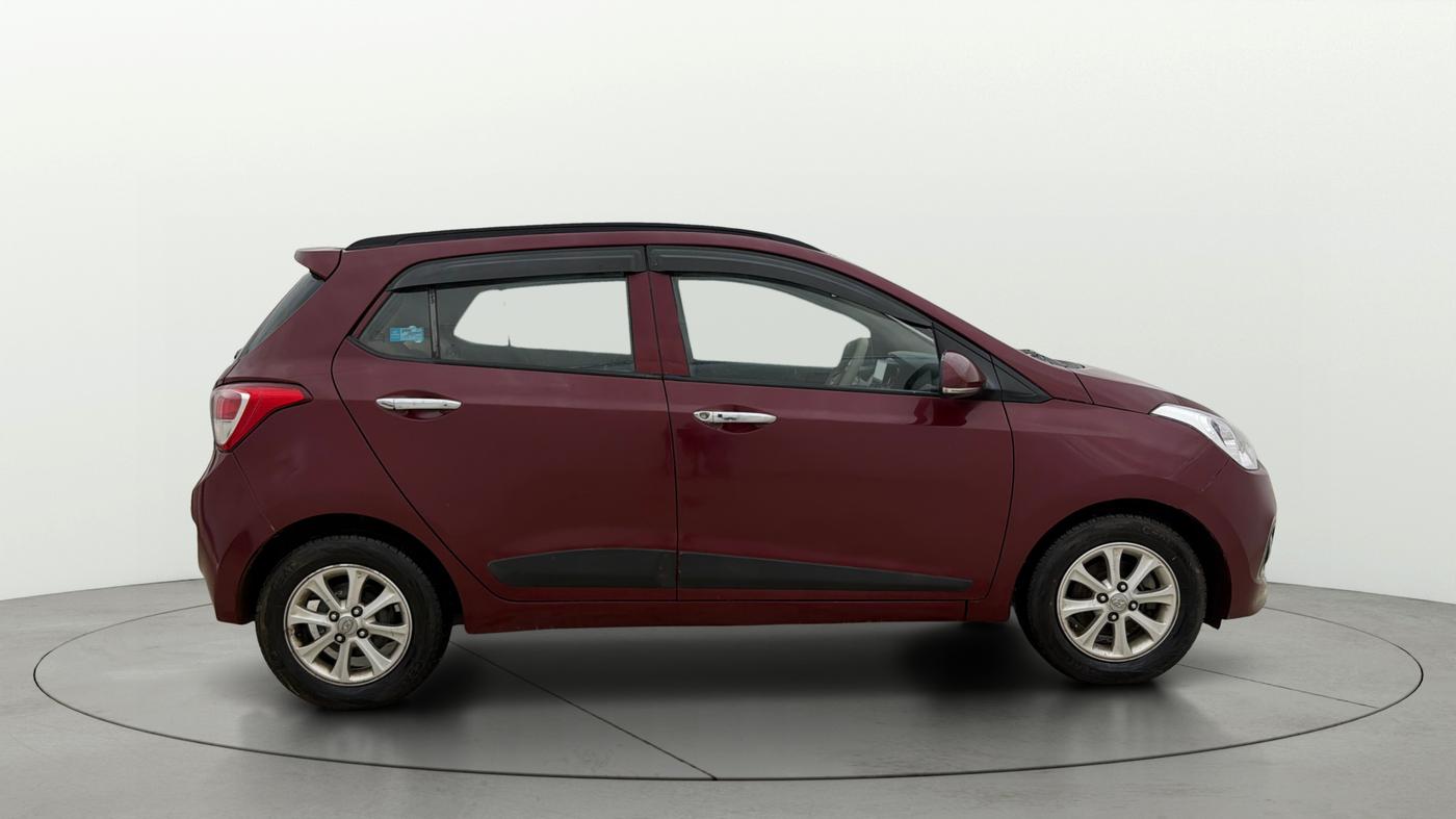 2016 Hyundai Grand i10 ASTA AT 1.2 KAPPA VTVT, Petrol, Automatic, 93,379 km, Right Side View