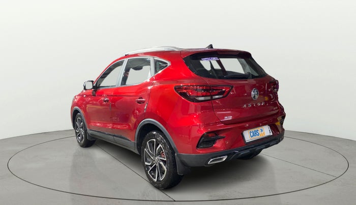 2022 MG ASTOR SAVVY 1.3 TURBO AT S RED, Petrol, Automatic, 17,466 km, Left Back Diagonal