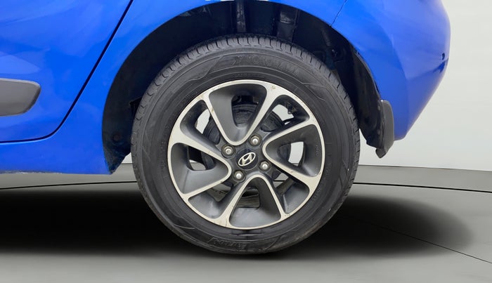 2017 Hyundai Grand i10 SPORTZ (O) AT 1.2 KAPPA VTVT, Petrol, Automatic, 80,082 km, Left Rear Wheel