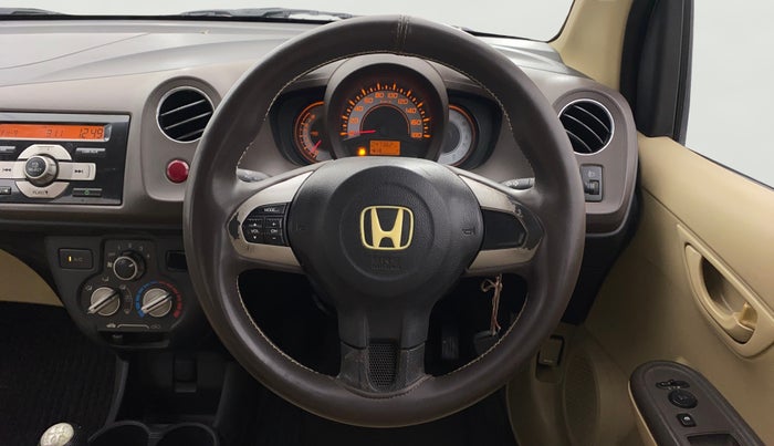 2012 Honda Brio S(O) MT, Petrol, Manual, 47,358 km, Steering Wheel Close Up