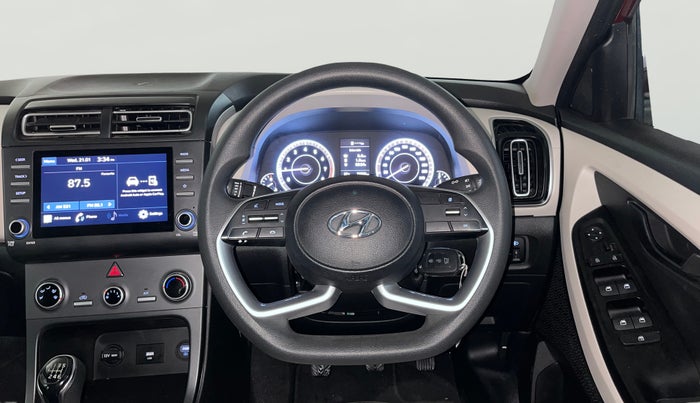 2022 Hyundai Creta EX 1.5 PETROL, Petrol, Manual, 73,388 km, Steering Wheel Close Up