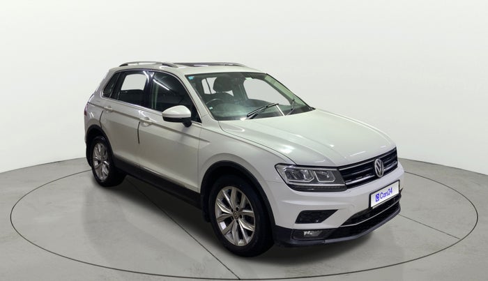 2019 Volkswagen TIGUAN HIGHLINE TDI AT, Diesel, Automatic, 1,21,122 km, Right Front Diagonal