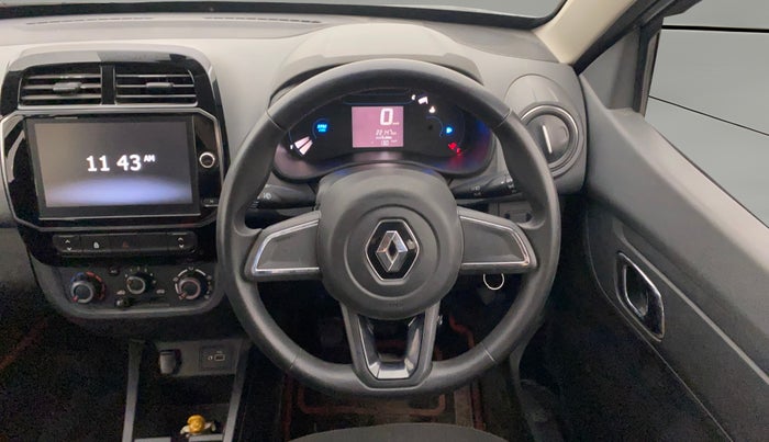 2019 Renault Kwid RXT 1.0, Petrol, Manual, 22,124 km, Steering Wheel Close Up
