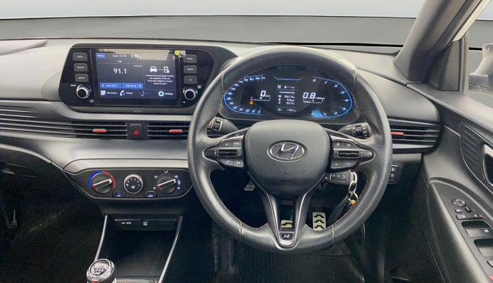 2021 Hyundai NEW I20 N LINE N6 1.0 TURBO GDI IMT, Petrol, Manual, 11,861 km, Steering Wheel Close Up