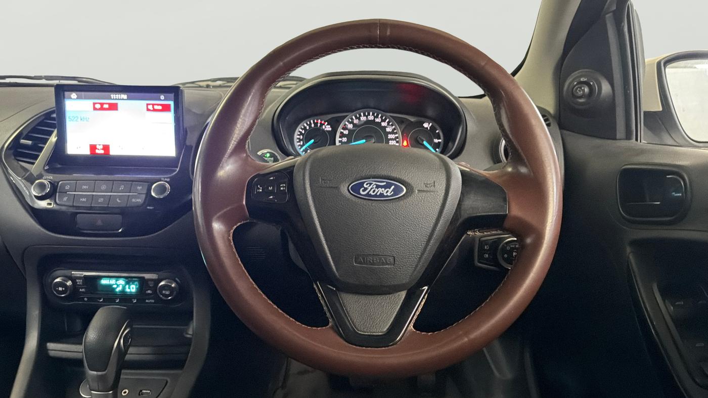 2021 Ford New Figo TITANIUM PLUS 1.2 PETROL AT, Petrol, Automatic, 69,969 km, Steering Wheel Close Up