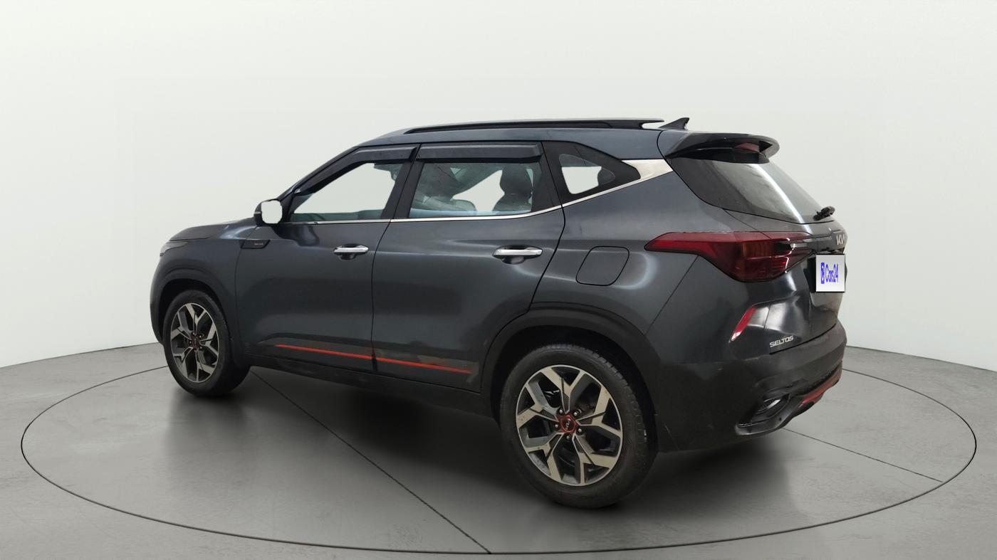 2022 KIA SELTOS X LINE 1.5 DIESEL AT, Diesel, Automatic, 42,921 km, Left Back Diagonal