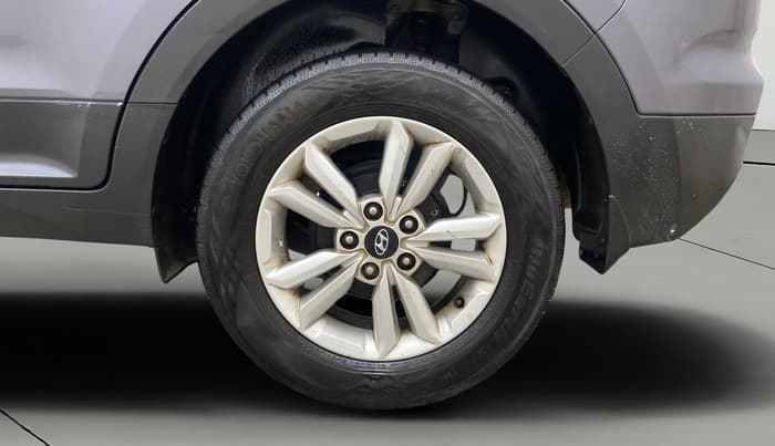 2016 Hyundai Creta SX PLUS 1.6 PETROL, Petrol, Manual, 80,133 km, Left Rear Wheel