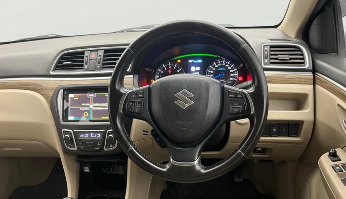 2018 Maruti Ciaz ALPHA 1.5 SHVS PETROL, Petrol, Manual, 66,246 km, Steering Wheel Close Up