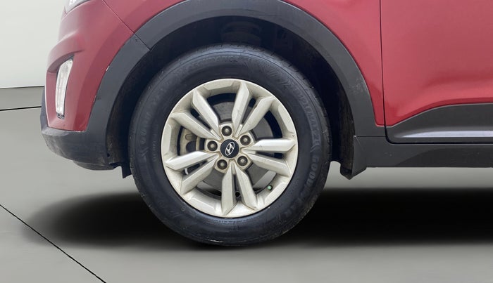 2016 Hyundai Creta SX PLUS 1.6 PETROL, Petrol, Manual, 81,880 km, Left Front Wheel