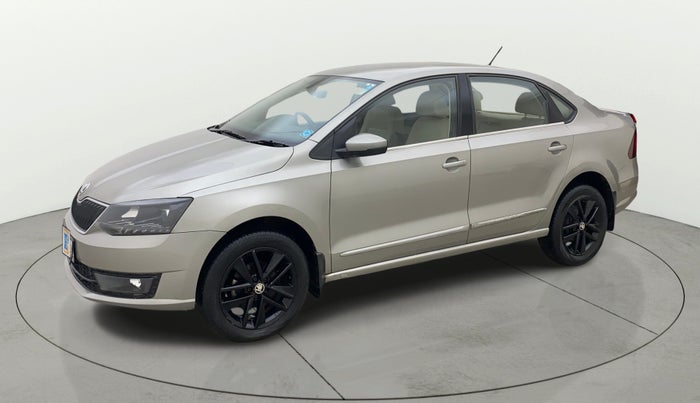 2017 Skoda Rapid STYLE 1.5 TDI AT, Diesel, Automatic, 71,393 km, Left Front Diagonal