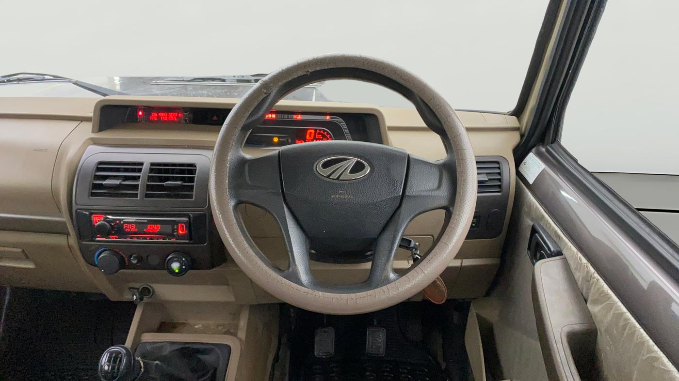 2022 Mahindra Bolero B6 (O), Diesel, Manual, 53,843 km, Steering Wheel Close Up