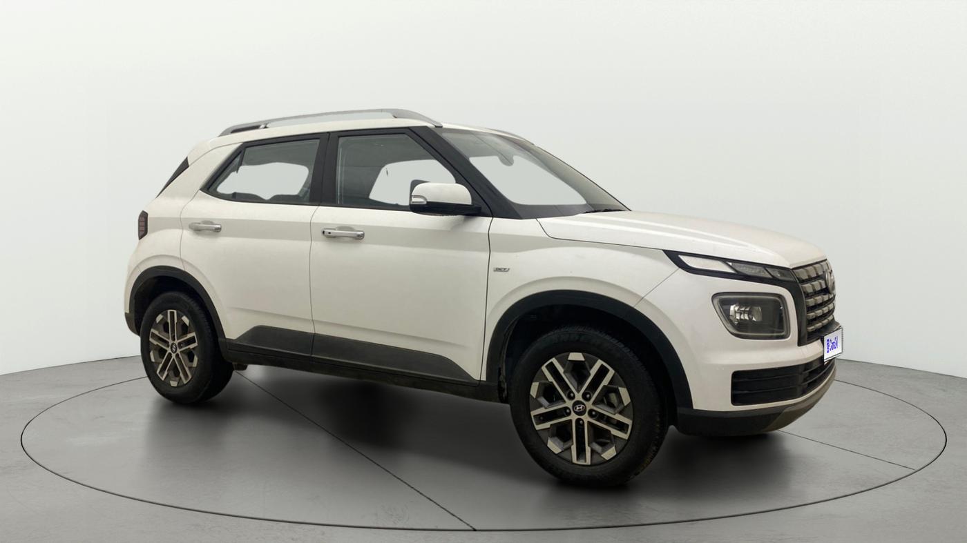 2023 Hyundai VENUE SX (O) 1.0 TURBO DCT, Petrol, Automatic, 11,876 km, Right Front Diagonal