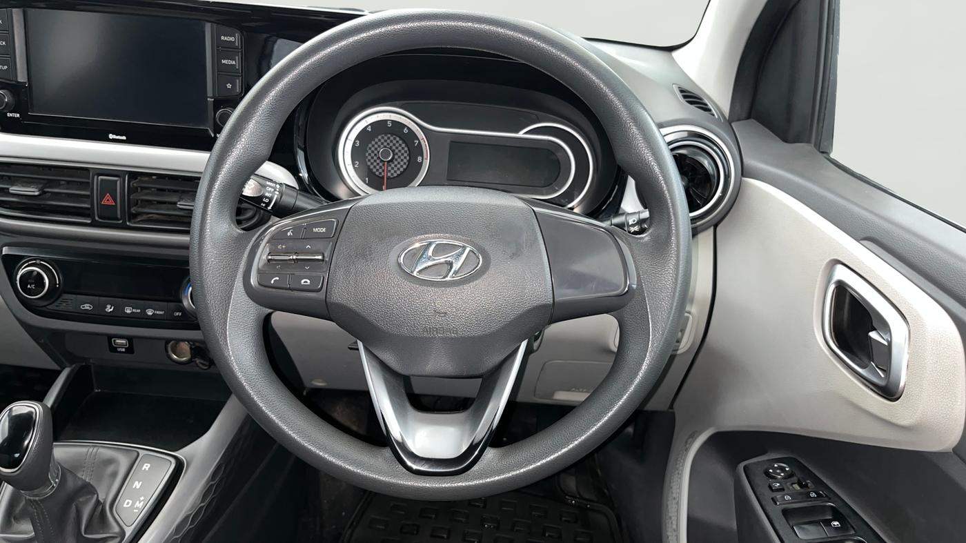 2021 Hyundai GRAND I10 NIOS SPORTZ AMT 1.2 KAPPA VTVT, Petrol, Automatic, 72,678 km, Steering Wheel Close Up