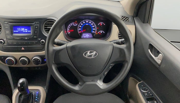 2014 Hyundai Grand i10 SPORTZ AT 1.2 KAPPA VTVT, Petrol, Automatic, 33,416 km, Steering Wheel Close Up