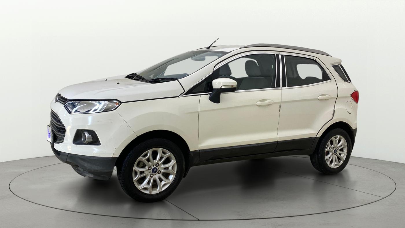 2017 Ford Ecosport TITANIUM 1.5L PETROL, CNG, Manual, 68,325 km, Left Front Diagonal