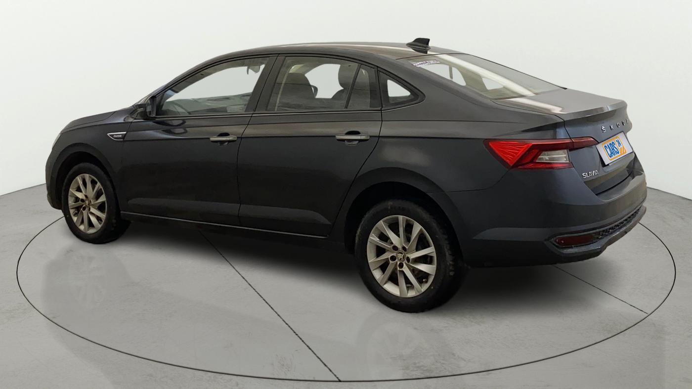 2022 Skoda SLAVIA AMBITION 1.0L TSI MT, Petrol, Manual, 39,109 km, Left Back Diagonal