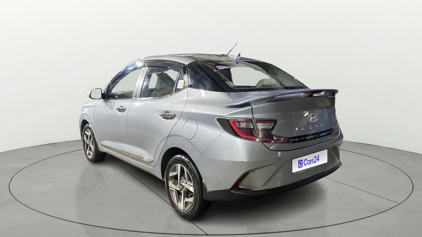 2023 Hyundai AURA SX 1.2 (O), Petrol, Manual, 32,558 km, Left Back Diagonal