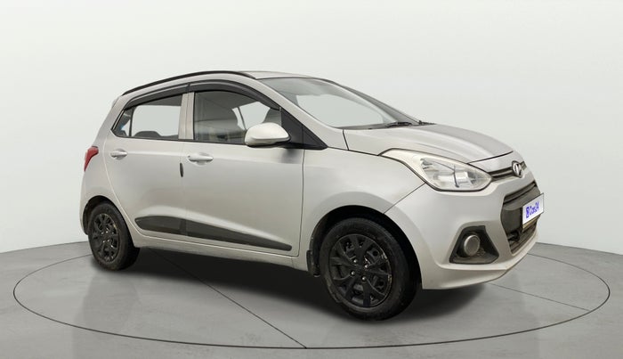 2015 Hyundai Grand i10 SPORTZ 1.2 KAPPA VTVT, Petrol, Manual, 51,607 km, Right Front Diagonal