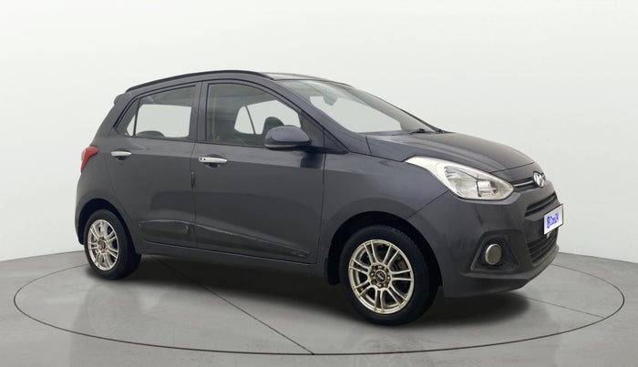 2014 Hyundai Grand i10 SPORTZ AT 1.2 KAPPA VTVT, Petrol, Automatic, 48,420 km, Right Front Diagonal