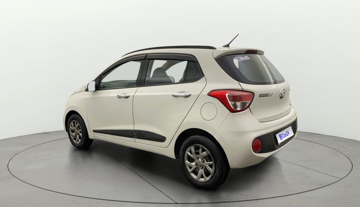 2017 Hyundai Grand i10 SPORTZ (O) 1.2 KAPPA VTVT, Petrol, Manual, 64,964 km, Left Back Diagonal