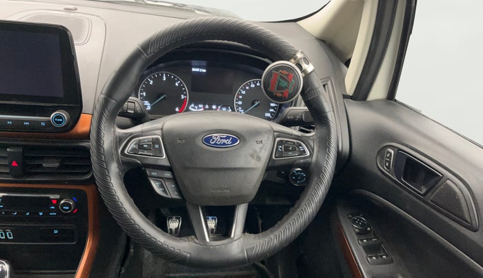 2018 Ford Ecosport TITANIUM + 1.5L DIESEL, Diesel, Manual, 26,391 km, Steering Wheel Close Up