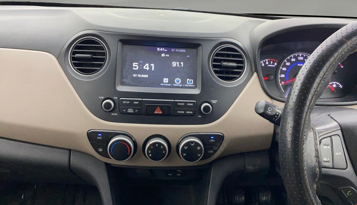 2017 Hyundai Grand i10 SPORTZ (O) 1.2 KAPPA VTVT, Petrol, Manual, 69,512 km, Air Conditioner