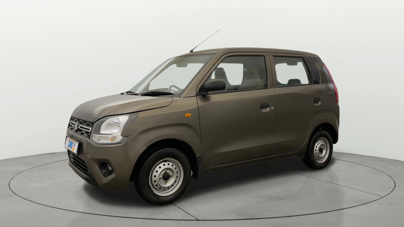 2022 Maruti New Wagon-R LXI CNG 1.0, CNG, Manual, 47,030 km, Left Front Diagonal