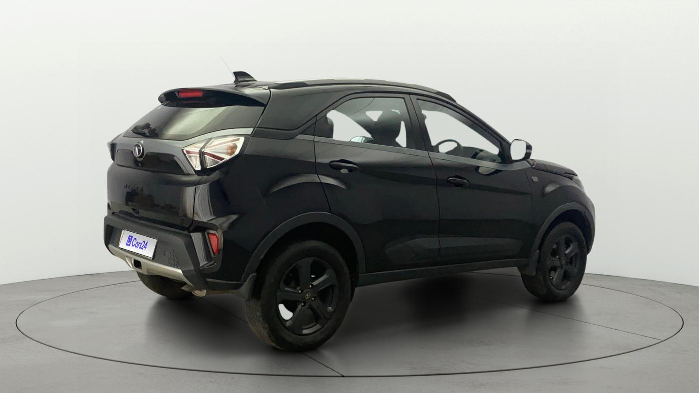 2022 Tata NEXON XZ PLUS PETROL DARK EDITION, Petrol, Manual, 37,343 km, Right Back Diagonal