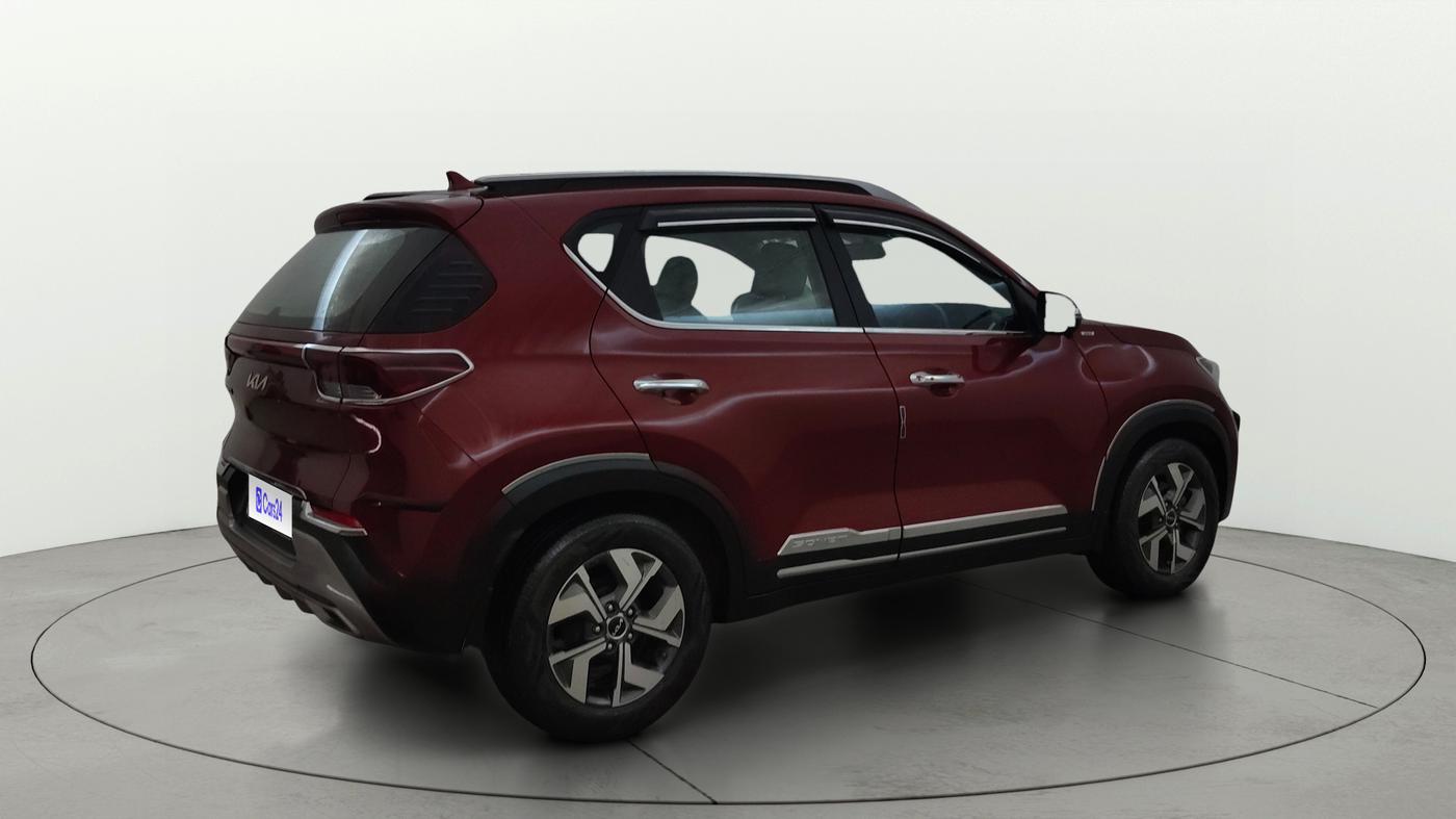 2021 KIA SONET HTX 1.0 IMT, Petrol, Manual, 51,241 km, Right Back Diagonal