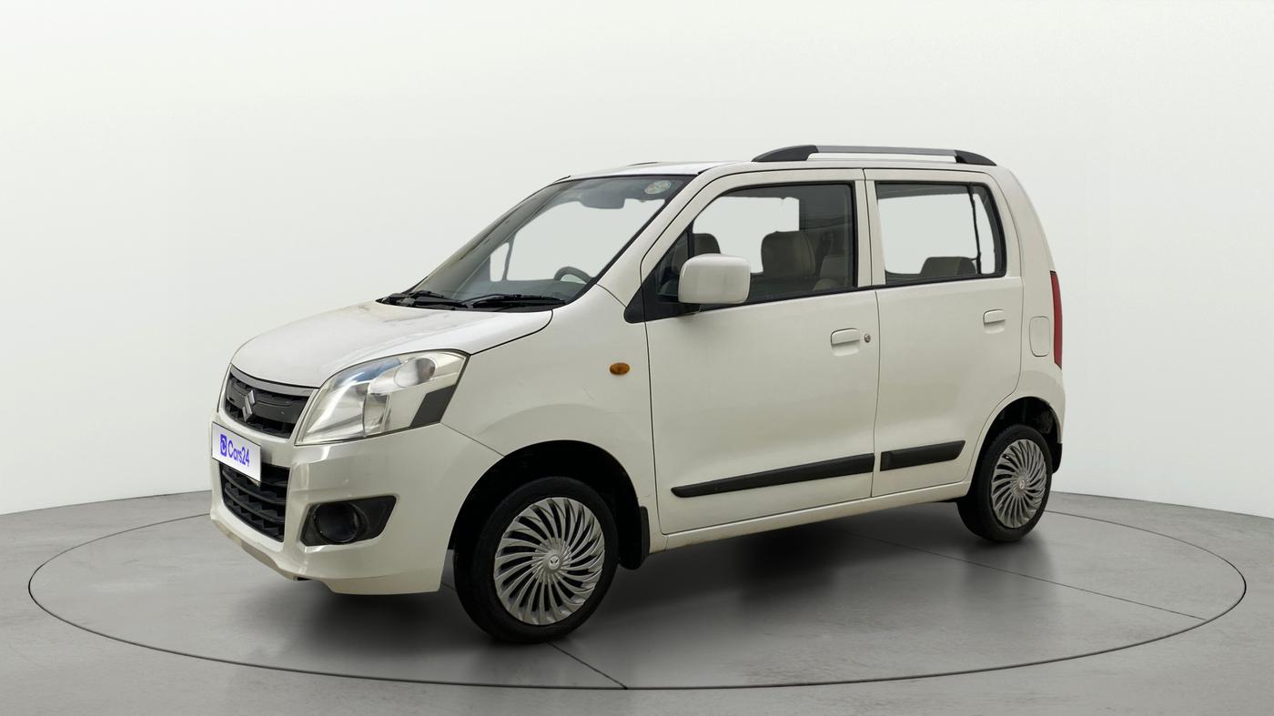 2017 Maruti Wagon R 1.0 VXI, Petrol, Manual, 43,476 km, Left Front Diagonal