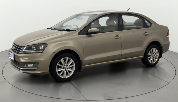 2016 Volkswagen Vento HIGHLINE 1.5 AT, Diesel, Automatic, 1,22,532 km, Left Front Diagonal