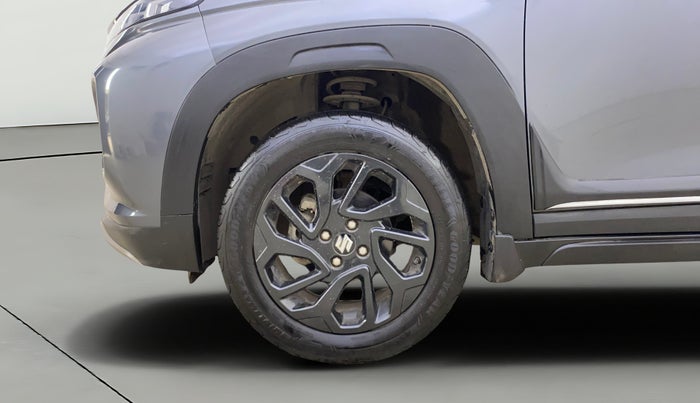 2023 Maruti FRONX DELTA PLUS 1.2MT, Petrol, Manual, 13,216 km, Left Front Wheel