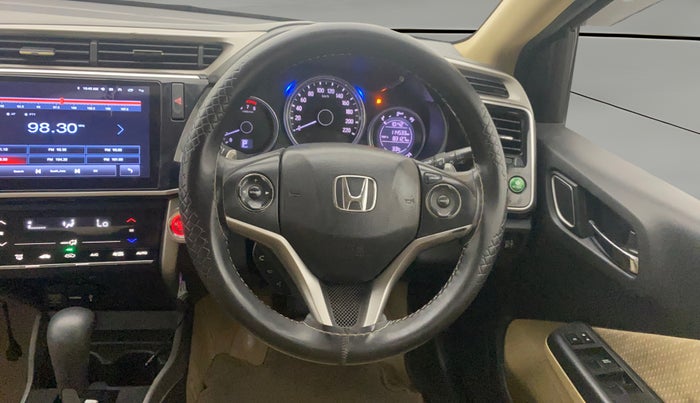 2017 Honda City 1.5L I-VTE V CVT, Petrol, Automatic, 1,14,533 km, Steering Wheel Close Up
