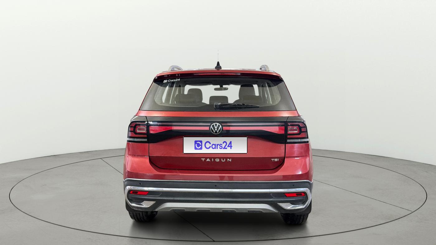 2022 Volkswagen TAIGUN TOPLINE 1.0 TSI AT, Petrol, Automatic, 43,980 km, Back/Rear
