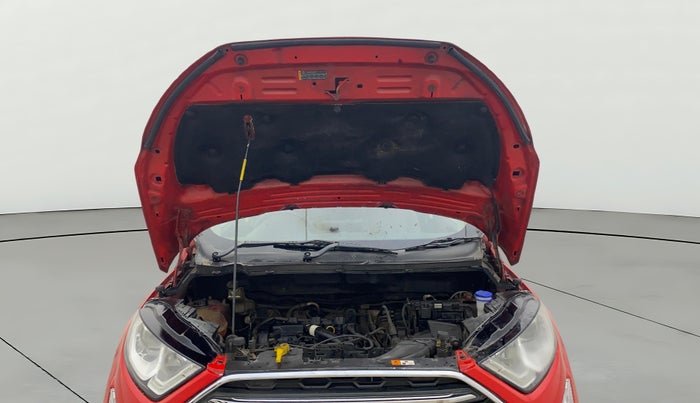 2019 Ford Ecosport TITANIUM + 1.5L PETROL, Petrol, Manual, 1,17,385 km, Open Bonet