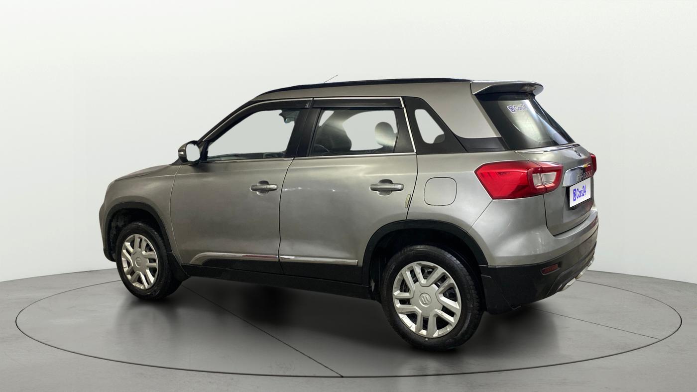 2021 Maruti Vitara Brezza VXI, CNG, Manual, 57,443 km, Left Back Diagonal