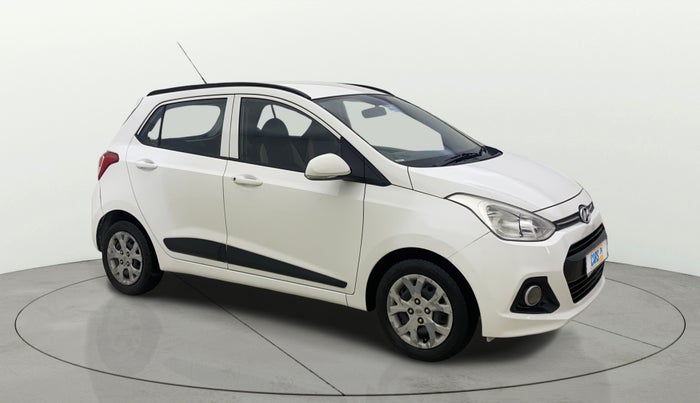 2016 Hyundai Grand i10 SPORTZ 1.2 KAPPA VTVT, Petrol, Manual, 86,476 km, Right Front Diagonal