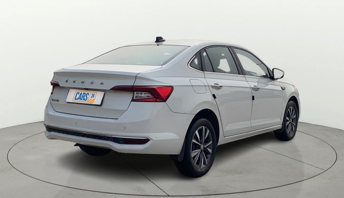 2022 Skoda SLAVIA STYLE 1.0L TSI MT, Petrol, Manual, 51,064 km, Right Back Diagonal