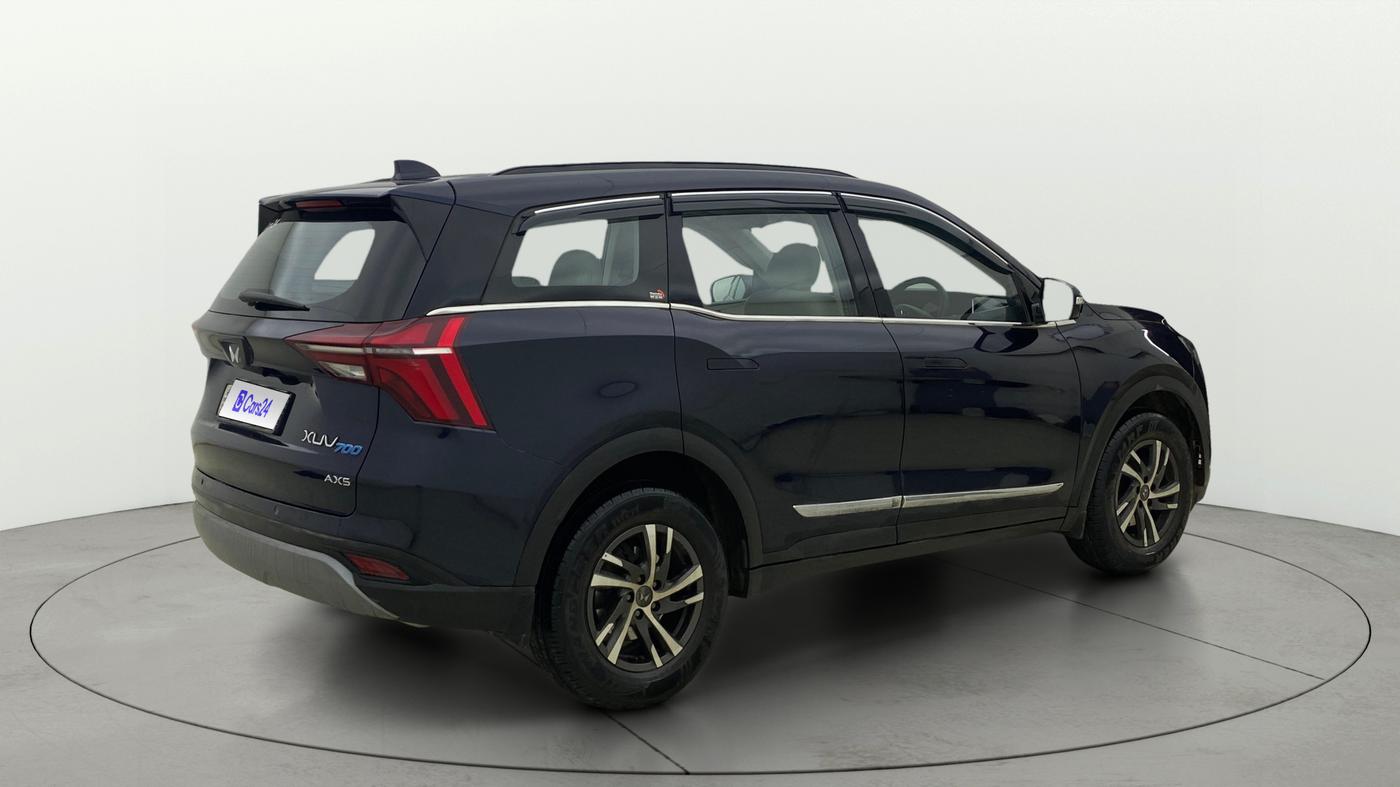 2023 Mahindra XUV700 AX 5 P AT 5 STR, Petrol, Automatic, 12,399 km, Right Back Diagonal