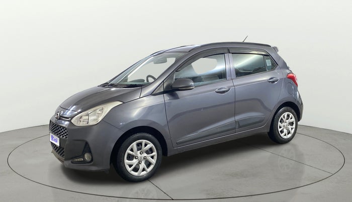 2019 Hyundai Grand i10 SPORTZ 1.2 KAPPA VTVT, Petrol, Manual, 44,241 km, Left Front Diagonal