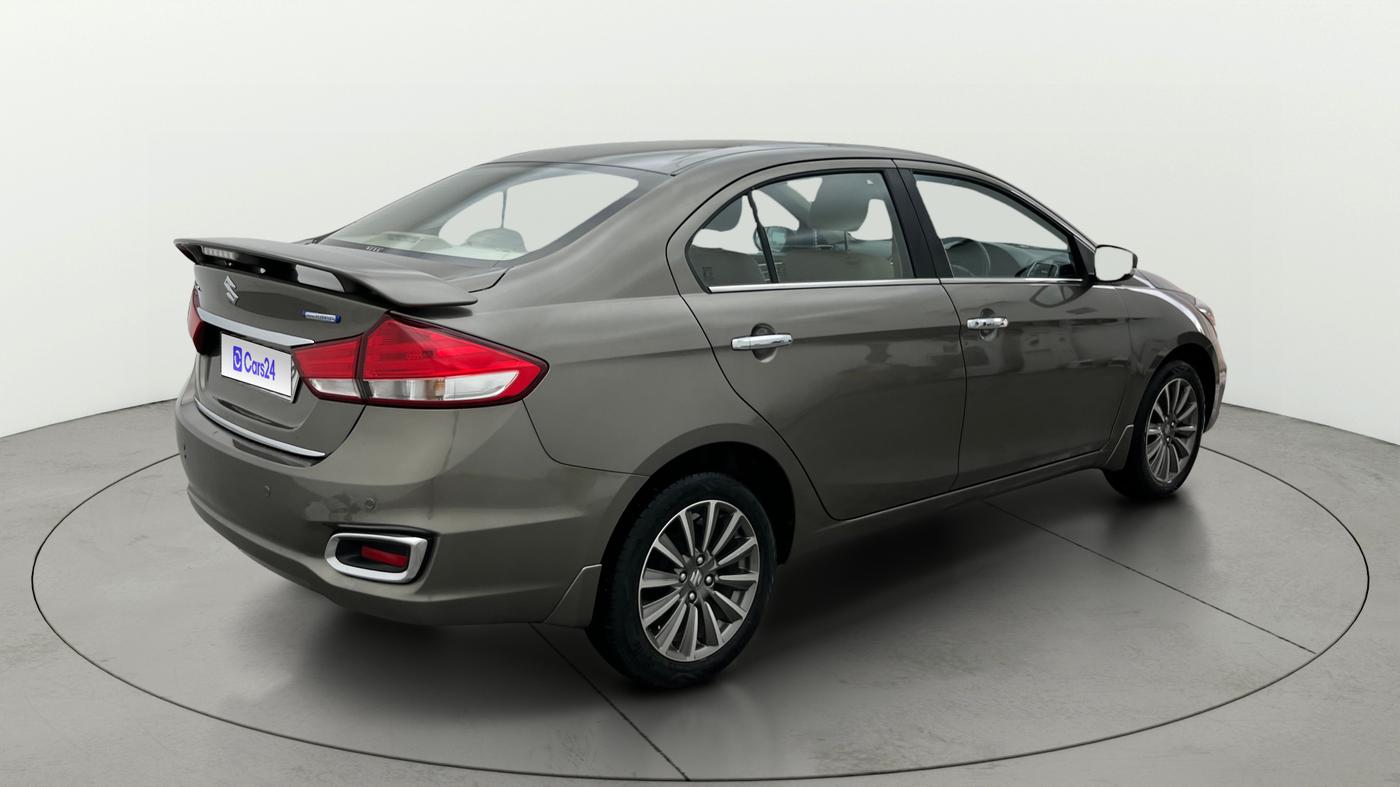 2020 Maruti Ciaz ALPHA 1.5 SHVS PETROL, Petrol, Manual, 34,489 km, Right Back Diagonal