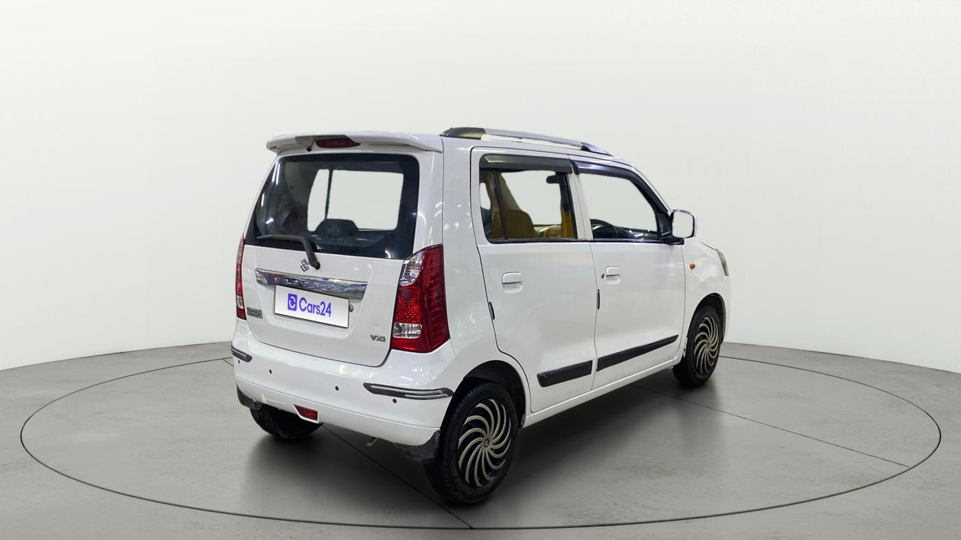 2014 Maruti Wagon R 1.0 VXI, Petrol, Manual, 81,790 km, Right Back Diagonal
